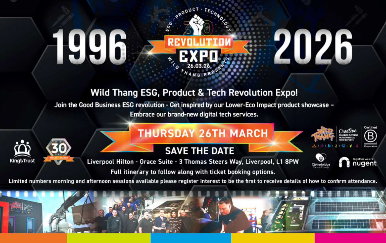 The Wild Thang 30th Anniversary ESG, Product & Tech Revolution Expo